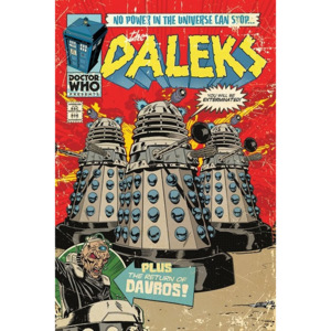 Posters Plakát, Obraz - Doctor Who - The Daleks Comic, (61 x 91,5 cm)