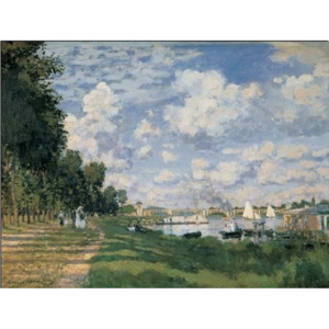 Obraz, Reprodukce - Seina s Arhenteuil, Claude Monet, (80 x 60 cm)