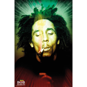 Plakát, Obraz - Bob Marley - Smoking Portriat, (61 x 91,5 cm)