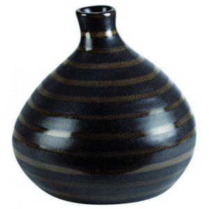 Váza CUBA ASA Selection tmavě hnědá, 12 cm