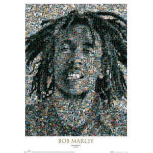 Plakát, Obraz - Bob Marley - mosaic II., (61 x 91,5 cm)