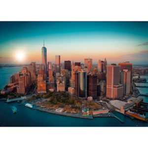 Plakát, Obraz - New York - Freedom Tower Manhattan, (140 x 100 cm)