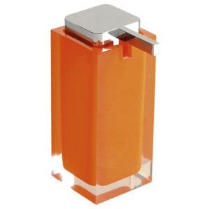 Gedy - RAINBOW dávkovač mýdla na postavení, oranžová (RA8067)