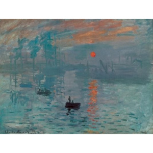 Obraz, Reprodukce - Imprese, východ slunce - Impression, soleil levant, 1872, Claude Monet, (70 x 50 cm)