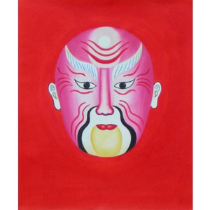 Obraz - Růžová maska + DOPRAVA ZDARMA