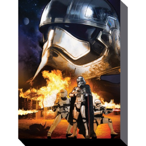 Obraz na plátně Star Wars VII: Síla se probouzí - Captain Phasma Art, (60 x 80 cm)