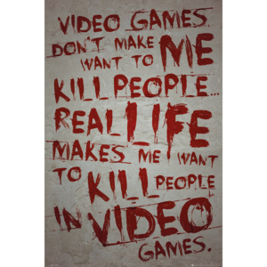 Plakát, Obraz - Gaming - Video Games, (61 x 91,5 cm)