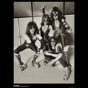 Plakát, Obraz - Kiss - Amsterdam 1976, (59,5 x 84 cm)