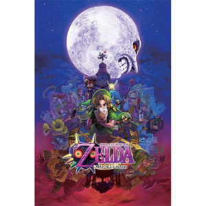 Plakát, Obraz - The Legend Of Zelda - Majora's Mask, (61 x 91,5 cm)