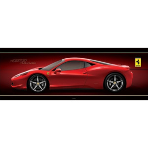 Plakát, Obraz - Ferrari - 458 italia, (158 x 53 cm)