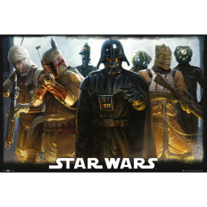 Plakát, Obraz - STAR WARS - Bounty Hunters, (91,5 x 61 cm)