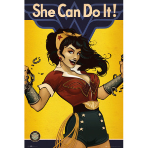 Plakát, Obraz - DC Comics - Wonder Woman Bombshell, (61 x 91,5 cm)