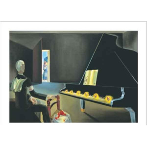 Obraz, Reprodukce - Částečná halucinace: Šest zjevení Lenina na klavíru, 1931, Salvador Dalí, (30 x 24 cm)