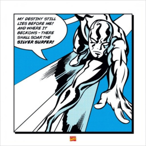 Obraz, Reprodukce - Silver Surfer - My Destiny, (40 x 40 cm)