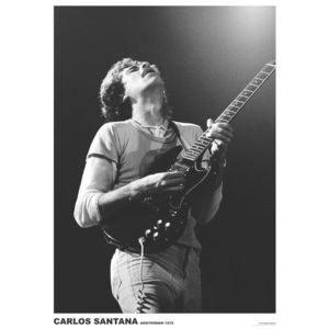 Plakát, Obraz - Santana - Carlos Santana, (59,5 x 84 cm)