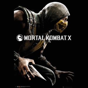 Plakát, Obraz - Mortal Kombat X - Cover, (61 x 91,5 cm)
