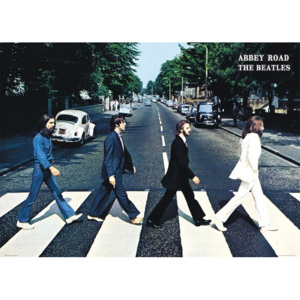 Plakát, Obraz - The Beatles - abbey road, (140 x 100 cm)