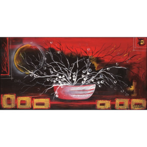 Obraz, Reprodukce - Rosso oriente, Takira, (100 x 50 cm)