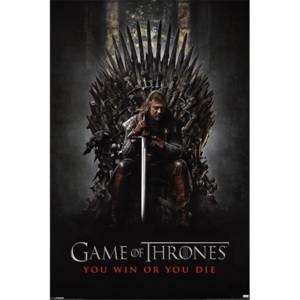 Plakát, Obraz - GAME OF THRONES - you win or you die, (61 x 91,5 cm)