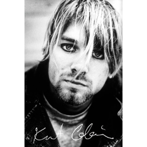 Plakát, Obraz - Kurt Cobain - signature, (61 x 91,5 cm)