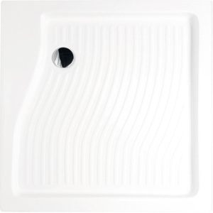 AQUALINE - Sprchová vanička akrylátová, čtverec 80x80x15 cm (C82)