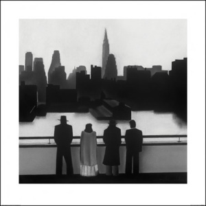 Obraz, Reprodukce - David Cowden - Skyline, (60 x 60 cm)