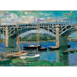 Obraz, Reprodukce - Most v Argenteuil, 1874, Claude Monet, (80 x 60 cm)