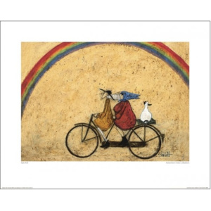 Obraz, Reprodukce - Sam Toft - Somewhere Under a Rainbow, (50 x 40 cm)