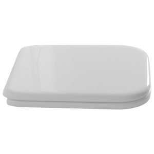 KERASAN - WALDORF WC sedátko Soft Close, polyester, bílá/bronz (418601)