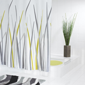 Ridder - GRAS sprchový závěs 180x200cm, polyester (42385)