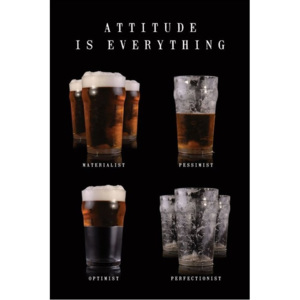 Plakát, Obraz - Attitude is everything, (61 x 91 cm)
