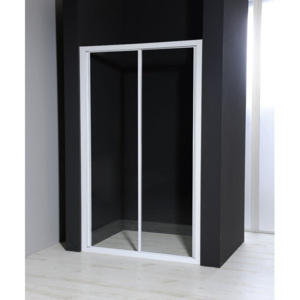 AQUALINE - AURELIA Sprchové dveře posuvné, čiré sklo, 1000 mm (F100)