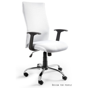 Uni-Q Kancelářská židle Black on Black modrá + doprava ZDARMA