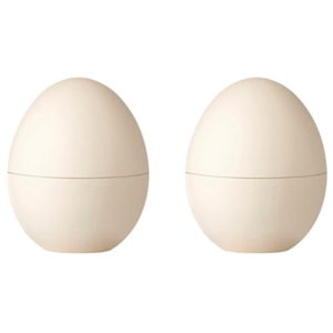 Stojánek na vejce 2 ks krémové