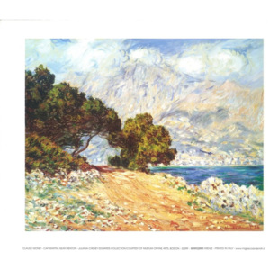 Obraz, Reprodukce - Claude Monet - Cap Martin , Near Menton, Claude Monet, (30 x 24 cm)