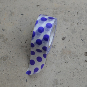 Washi páska "purple dots"