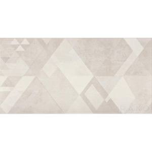 Rako TRIANGLE Inzerto, šedá, 19,8 x 39,8 cm / WITMB048