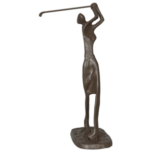 Dekorativní socha Golfistka 28 cm