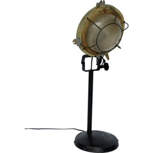 Industrial style, Stolní lampa vyrobená ze starého světla 75x27cm (503)
