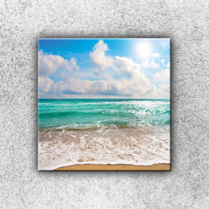 Tyrkysové moře 1 (30 x 30 cm) - Jednodílný obraz