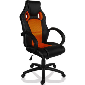 OEM M09503 Otočná kancelářská židle MX Racer oranžová