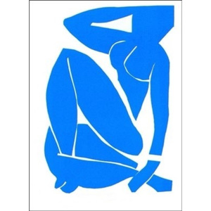 Obraz, Reprodukce - Modrý Akt III, 1952 - Henri Matisse, Henri Matisse, (60 x 80 cm)