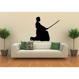 Samuraj (60 x 50 cm) - Samolepka na zeď