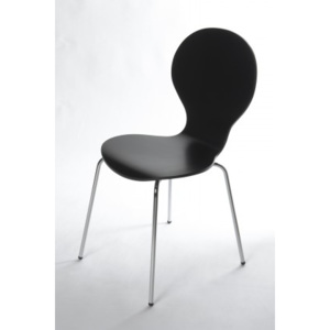 Flower - Jídelní židle (černá)