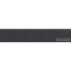 Rako TREND Sokl, černá, 44,5 x 8,5 cm / DSAPM685