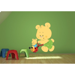 Medvídci (60 x 51 cm) - Barevná samolepka na zeď