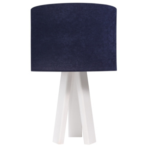 Svítidlo textilní Gloria Dark Blue stolní