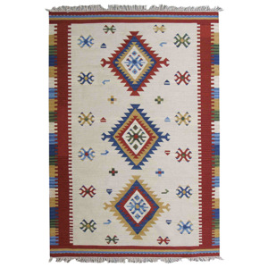Ručně tkaný koberec Kilim Mili, 215x155cm
