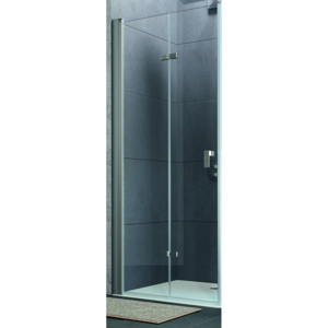 Huppe Sprchové dveře Design Pure skládací 90 cm, čiré sklo, chrom profil DPUSD90190CRT