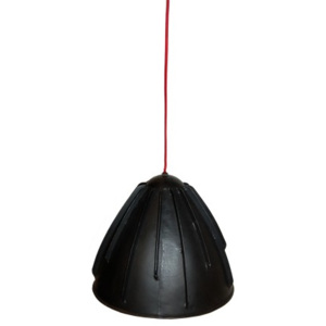 Industrial style, Závěsná lampa s čistými a moderními tvary 30x33cm (515)
